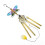 Jacenvly outdoor Christmas wind chime bell, 1 piece 1