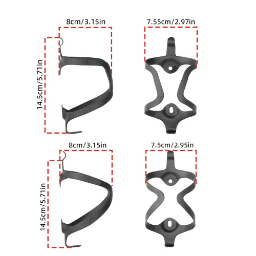 Bicycles Water Bottles Holder Rack Secure Retention Systems,-2 1