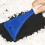 Car Ice Scraper for Windshield Blue 2 Pack, Heavy Duty Snow Remover with Soft Grip Handle, Fast Ice Removal 2