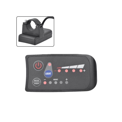 S810E-Bike Meter LED Display 36V IP65 til Elcykel 2