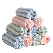 Kitchen Dish Cloths Set 10pcs, Soft Microfiber Cleaning Cloths 10x10 Inches, Quick Dry Reusable Towels for Streak Kitchen Cleaning