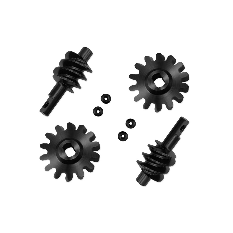 14T Steel Overdrive Worm Differential Gears For Axial Scx24 Ax24 C10 Jlu Gladiator Bronco Rc Crawler Upgrade Parts 9073542276609