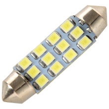 42mm 12 SMD 3528 LED White Car Interior c5w Dome Festoon Bulb Light Lamp 12V