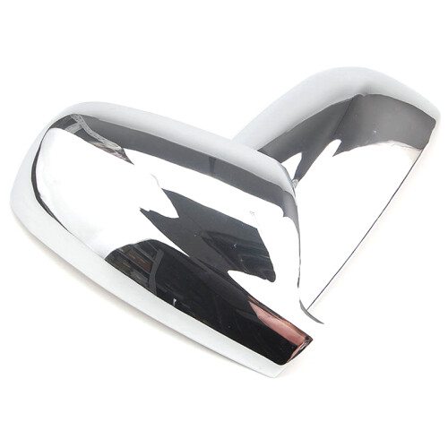 For  307 Door Side Wing Mirror Chrome Cover Rear View Cap Accessories