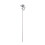 Stekepyrometer i rustfritt stål, 40 cm, umiddelbar avlesningsskive for grilling 3