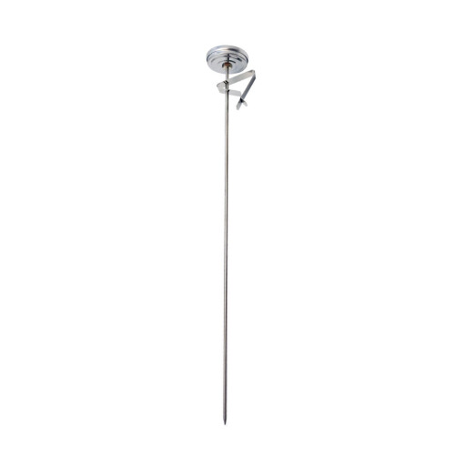 Stekepyrometer i rustfritt stål, 40 cm, umiddelbar avlesningsskive for grilling 2