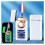 Butane Torch Lighter with Dual Flame Modes, Smart LED Display, USB Type‑C Rechargeable, White 1