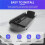 Car Styling Accessories Plastic Interior Armrest Storage Box Organizer Case Container Tray for  C-Hr Chr 2016 2017 2018 Black 3