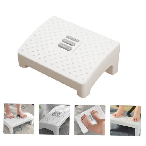 Ergonomic Foot Rest for Under Desk, Adjustable Office Foot Stool with Durable Easy Clean Surface 2