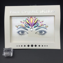 Body Jewels Face Gems Stickers for Festival Party Makeup, Reusable Rhinestone Glitter Crystal Chest Decoration TILT0032