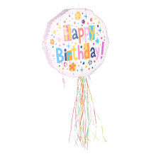 Colorful Birthday Pinata for Kids – Fun Smash Party Decoration with Easy Fill Design for Candy and Toys