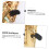 Ergonomic Saxophone Thumb Rest Support for Comfortable Long Performances Durable Black Design 2
