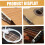 8pcs Transparent Nylon Soprano Ukulele Strings Set with Warm Balanced Tone and Smooth Playability 5
