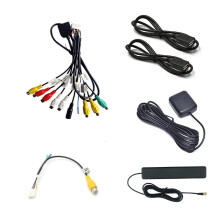 Car Stereo Radio 4G USB RCA GPS Antenna Harness Kit for 9'' 10'' Android Headunit 16pin 20pin