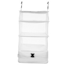 Travel Hanging Organizer with Foldable Packing Cube, Multi Compartment Design, Durable Oxford Fabric