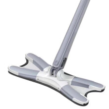 Microfiber Mop with Self Wringing and 360 Rotation Head for Wet Dry Wood Floors Home Cleaning