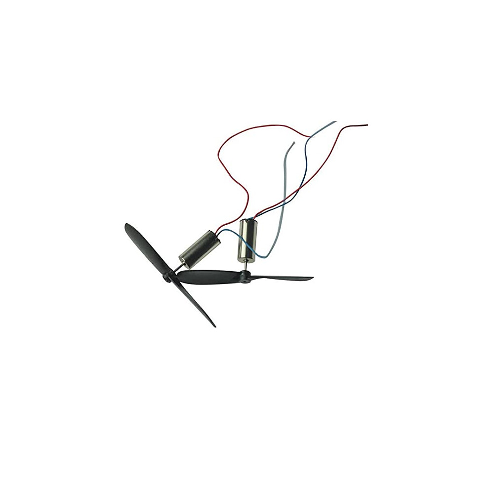 2Pcs Micro Dc Motor 3.7V 48000Rpm Brushless Speed Rotation For Rc Airplane Propeller 9330225623151