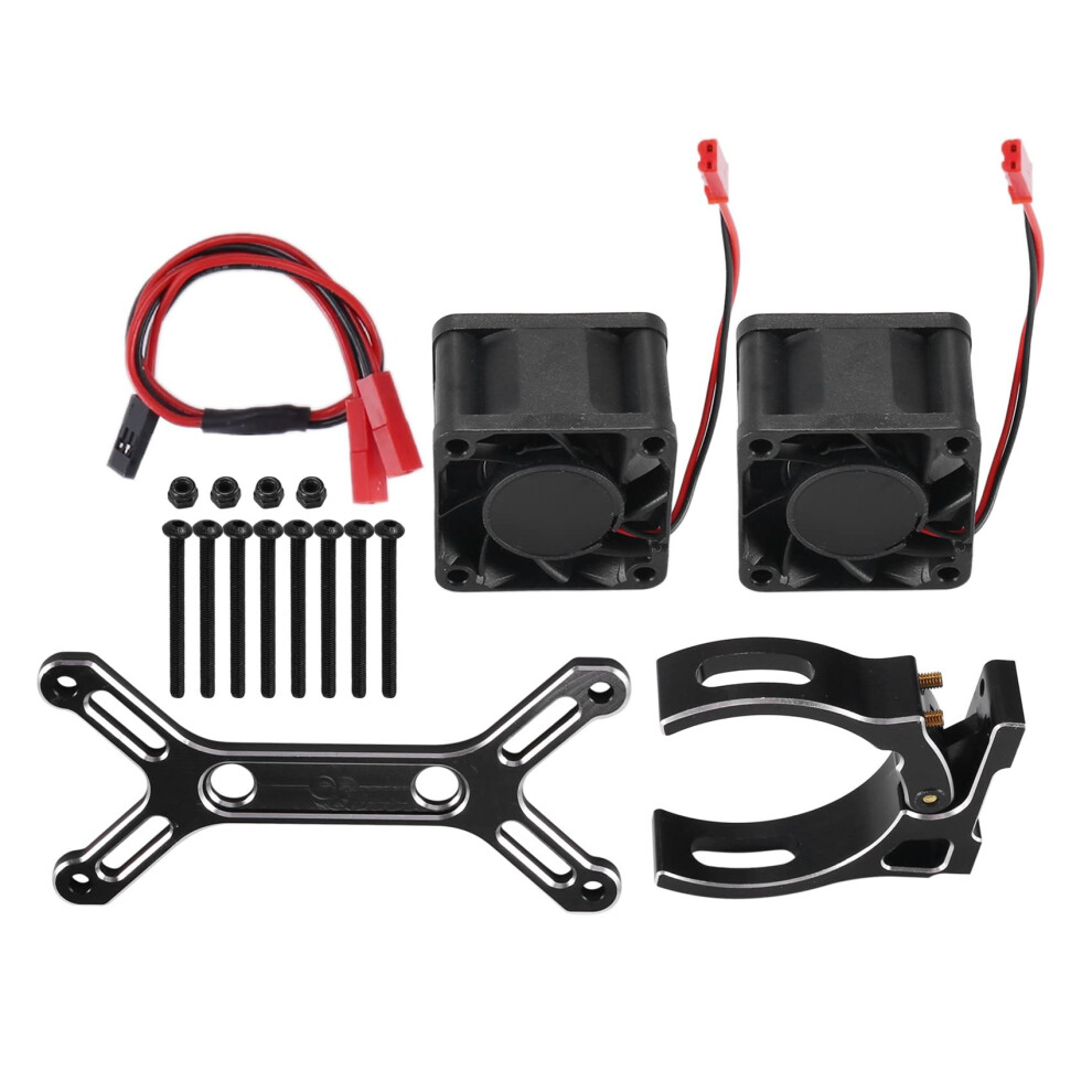 Dual Metal Rc Brushless Motor Heat Sink For 1/5 Scale Truck 6S 8S Upgrade, Efficient Cooling Set 9330225622963