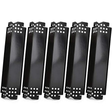 Grill Heat Plates Replacement for Nexgrill 7200888N, 5 Pack Porcelain Steel Flame Tamers for Even Heat