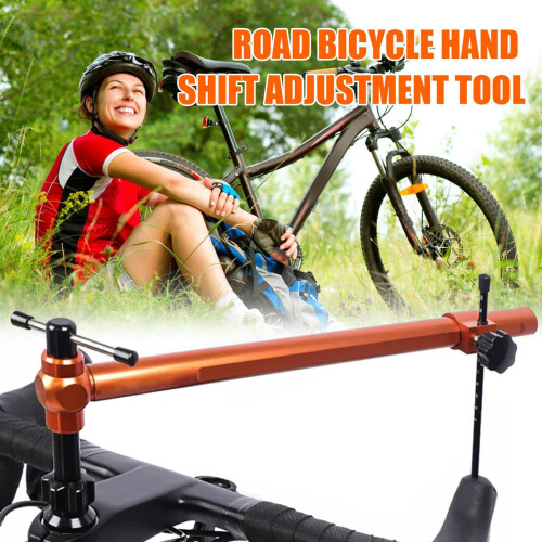 Road Bike Handlebar Adjustment Tool with Precise Angle Control, Durable Metal Bracket, Fast Lever Alignment 2