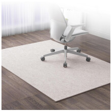 Office Chair Mat for Carpet, AntiSlip Backing and Easy Glide Desk Chair Mat, Durable Carpet Protector for Home Office, Beige 120150cm