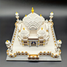 (Taj Mahal) Taj Mahal Building Blocks - Interlocking Brick Model for s &, Historical Replica, Architectural DIY Project, Educational