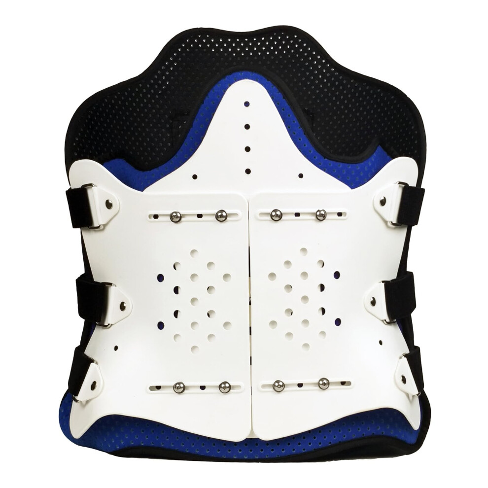 Adjustable Thoracolumbar Back Brace for Kyphosis and Scoliosis, Breathable Orthosis with Ergonomic Spine Support