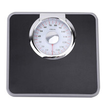 Mechanical Bathroom Scale 150kg Capacity, Large Dial Display, No Battery Needed, NonSlip Metal Body
