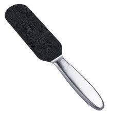 Stainless Steel Foot File for Dead Skin Removal, DualSided Pedicure Rasp with NonSlip Grip