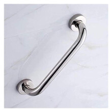 Stainless Steel Bathroom Grab Bar 30cm Bright Silver AntiSlip Shower Handrail for Elderly and Disabled
