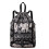 Nylon Drawstring Backpack Gym Bag for Women and Men, Large Capacity with Multi Pockets, Elephant 1