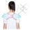 Intelligent Posture Corrector and Adjustable Back Trainer for Clavicle Shoulder Support, Pink 2