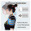 Intelligent Posture Corrector with Smart Posture Guidance, Adjustable Back Support Brace for Daily Use, Grey 3