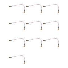 10pcs 6.5 Inch Length SMA Male to SMA Male Connector Pigtail Cable