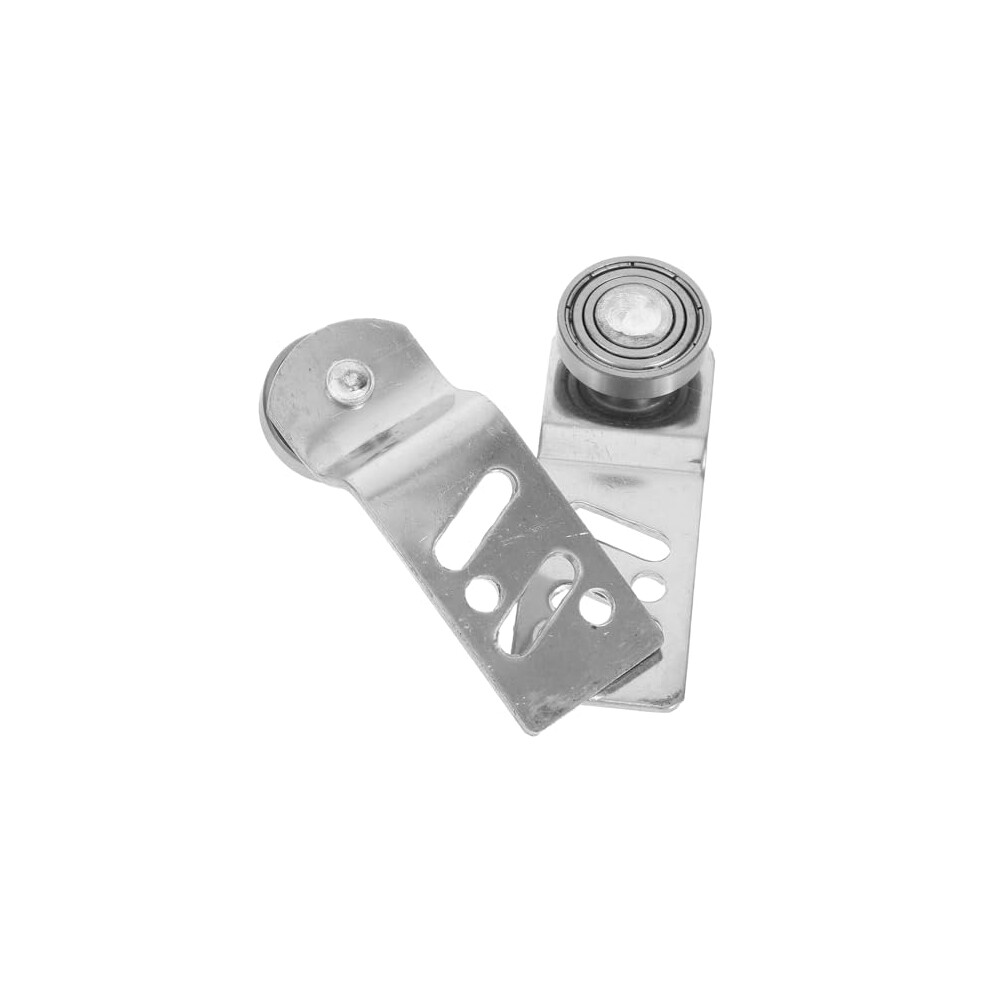 Sliding Door Roller With Stainless Steel Bearing Wheels, Quiet Wardrobe Pulley System For Smooth Motion 9073542239093