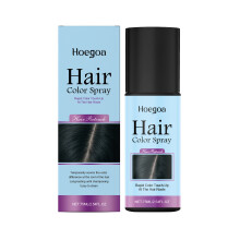 (01) 75ML, Multi-Color Hoegoa Disposable Touch-Up Spray (Black, Dark Brown, Light Brown), Long-Lasting Coverage That Is Easy to Wash