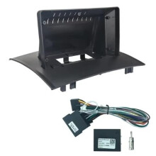 9 Inch Car Radio Fascia for Renault Megane 2 20032009, 2DIN Dash Frame with CANbus, FactoryStyle Fit