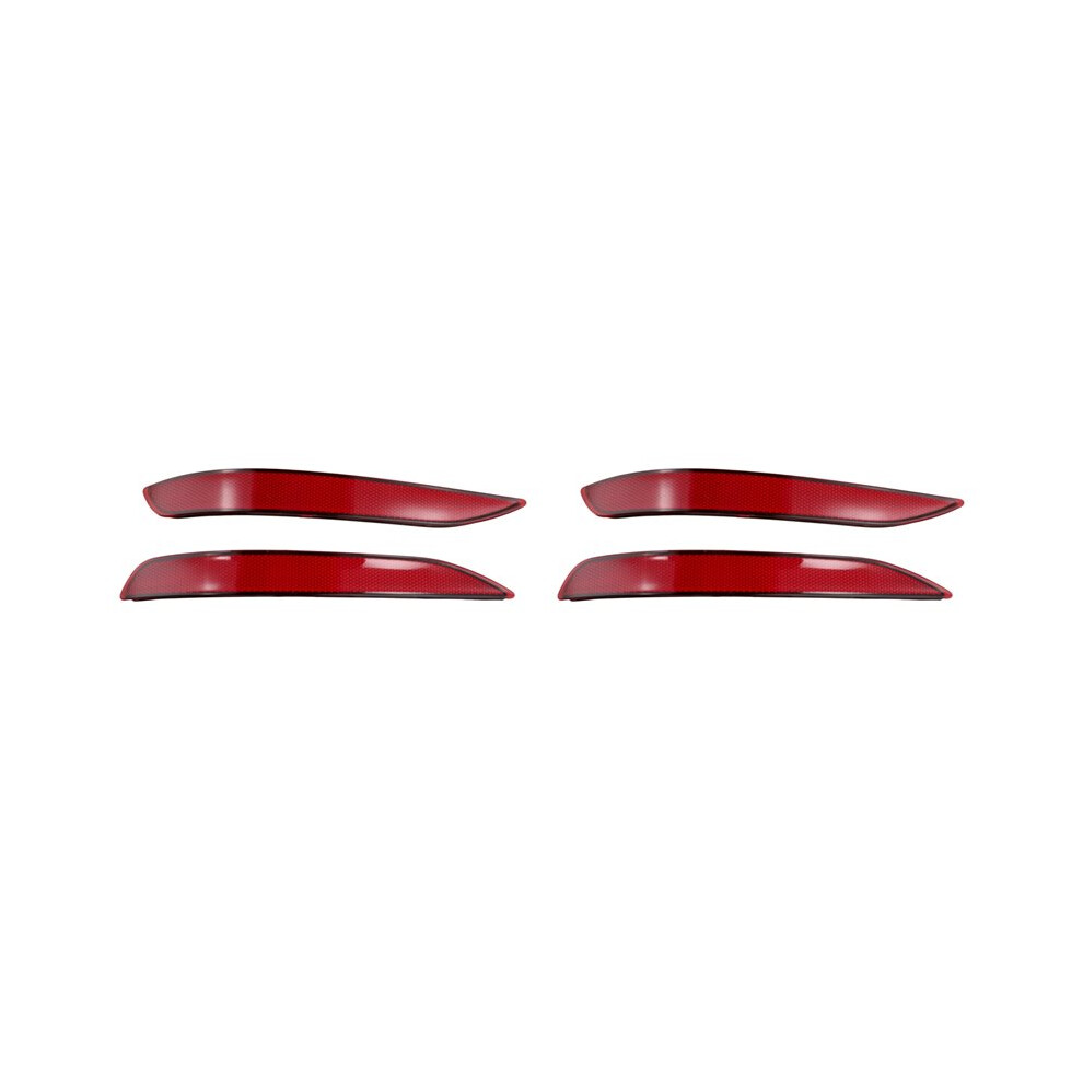 2 Pair Of Rear Bumper Reflector For Equinox 2018-2023 84306359 84306358 Parts Red 4711734951952