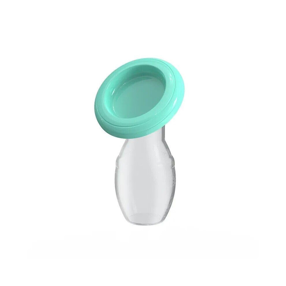 Manual Breast Pump with Comfortable Silicone Seal, Quiet OneHand Control, Easy Clean for Nursing Moms