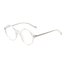 Reading Glasses +2.50 Clear Vision Classic Round Metal Frame Silver Durable Unisex Everyday Fit