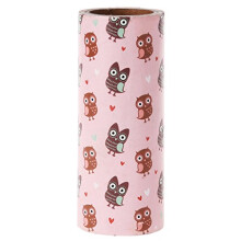 Reusable Lint Roller for Clothes and Pet Hair with Fast Hair Removal and Easy Sheet Replacement