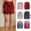 Women Gradient Sequins Sparkly Stretch Bodycon Hip Wrap-Black S 4
