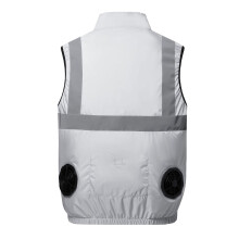 Atmungsaktive reflektierende Arbeitsjacke Hot Days-hellgrau XXXL