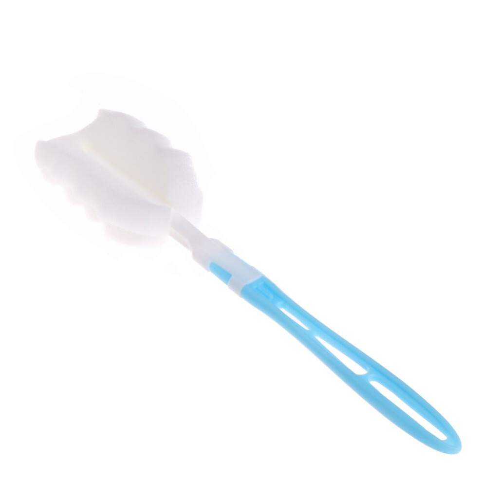 Baby Bottle Cleaning Brush Set with 360 Rotation, Soft Sponge and Pacifier Nipple Cleaner
