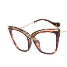 Blue Light Blocking Cat Eye Reading Glasses for Women Oversized Clear Tea +3.50 Anti Glare Comfort Fit