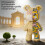1855pcs Semi-Exposed Bear Pixel Blocks with Internal Structure | A Stress-Relieving Building Item That Transforms 5