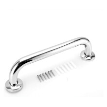 Grab Bar Bathroom Handle Safety Support Hand Rails, Shower 12 Inch Chrome, Restroom Hand Rails, Stainless Steel Wall Mount Grab Bar, Safety Grip Bath