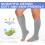 Compression Socks Open Toe 20-30 mmHg 3 Pairs 4