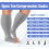Compression Socks Open Toe 20-30 mmHg 3 Pairs 5
