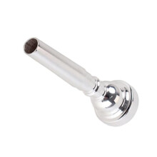 7C Silver Plated Trumpet Mouthpiece Effortless Blowing Design Rich Rounded Tone for Beginners